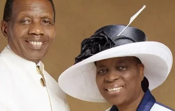Adeboye Celebrates Wife On 55th Wedding Anniversary, Says, She Left Well-To-Do Suitors For Me