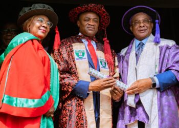 UBA GMD, Oliver Alawuba, Conferred with Doctorate Degree By Imo State University