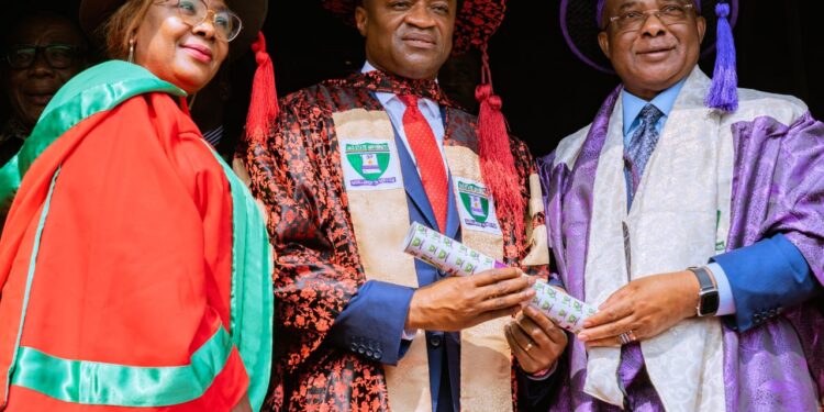 UBA GMD, Oliver Alawuba, Conferred with Doctorate Degree By Imo State University
