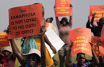 South Africans Demonstrate, Call For President’s Resignation Over Poor Economy