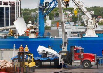 Presumed Human Remains, Shattered Titanic Submersible Return To Shore