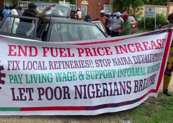 Protesters Break Down NASS Gate, Force Way Into Premises