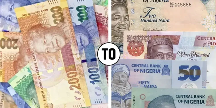 Amid Nigeria’s Naira Dwindling Fortunes, S/A’s Rand Strengthens To 20-Month High