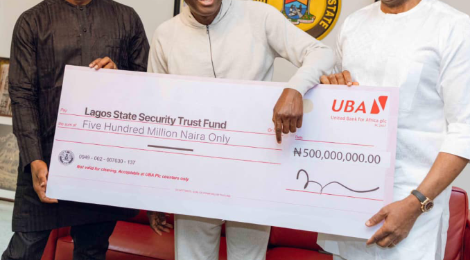 UBA Donates N500m To LSSTF, Pledges Support For Security Improvement