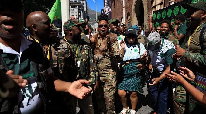 South African Party Accuses White Group Of Treason Over Trump Attack