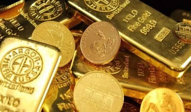 Safe-Haven Gold Hits Record Peak On  Trump’s Sweeping Tariffs