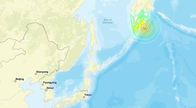 Magnitude 8.6 Earthquake Strikes Off Russia’s Kamchatka, Sparks Tsunami Warnings, USGS Says