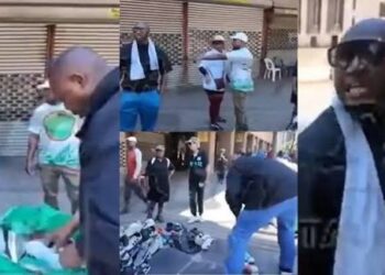 ‘Go & Fix Your Country’: Embarrassing Moment South Africans Chase Away Nigerian Traders, Clip Goes Viral