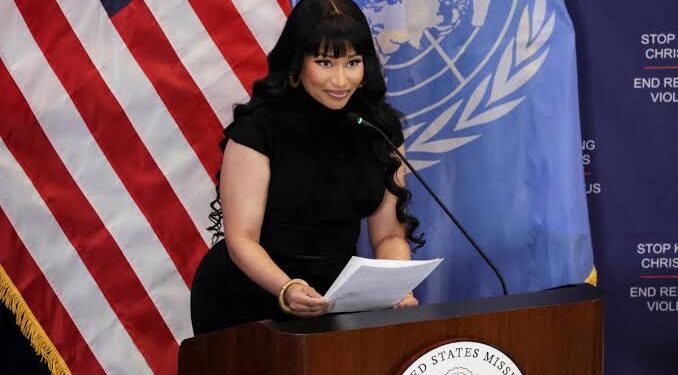 Nigerian Officials Barred From Nick Minaj’s UN Address On Christian Persecution, Envoy Protests
