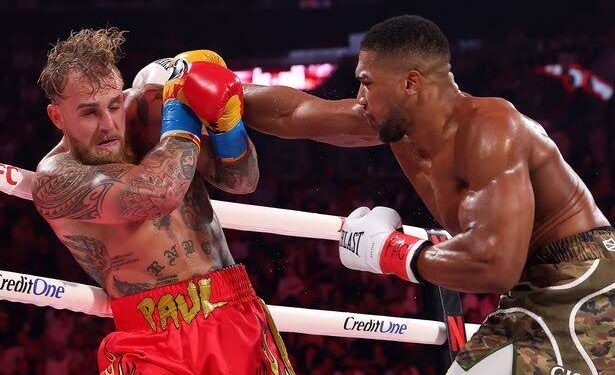 Anthony Joshua Floors Jake Paul In 6th Round Of Heavyweight Bout, Opponent Hospitalised After Defeat