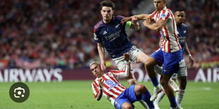 Atletico, Arsenal Settle For Draw In Champions League Semi-Final First Leg