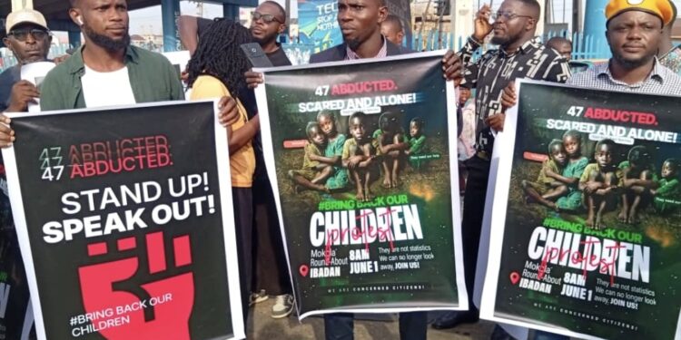 Protest Rocks Ibadan Over Abduction Of Pupils, Teachers 