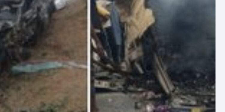 Six Burnt To Death In Adamawa Auto Accident