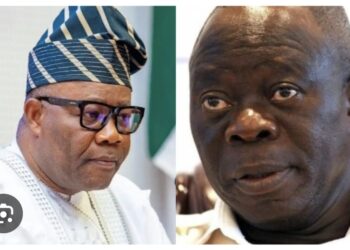 Commotion In Senate As Oshiomhole Accuses Akpabio Of Shielding NNPC Over Personal Interest In National Oil Firm