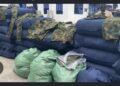 Police Intercept Truck Carrying 47 Sacks Of Military Camouflage In Lagos