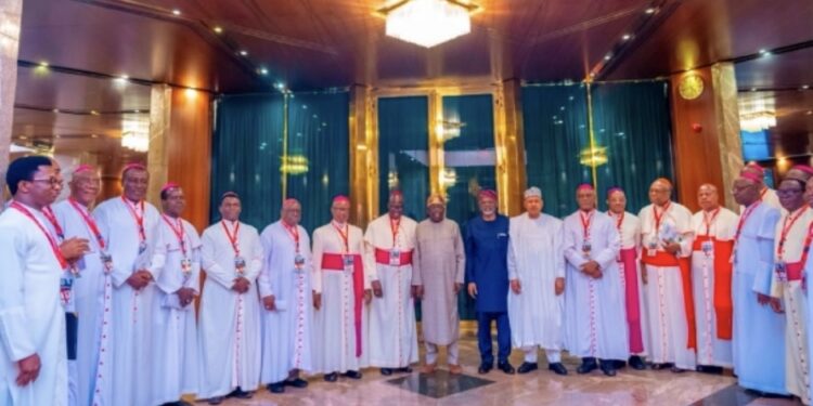 Tinubu Receives Catholic Bishops In Abuja, Defends INEC’s Neutrality Ahead Of 2027 Election