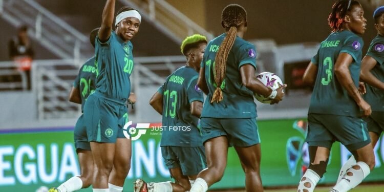Nigeria Thrash Egypt 6-2 To Reach WAFCON Quarter-Finals