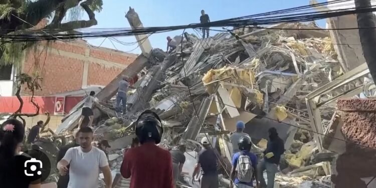Colombia Earthquake Kills Over 82 As Buildings Collapse In Many Cities