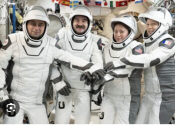 Four Astronauts Return To Earth After Eight Months In Space